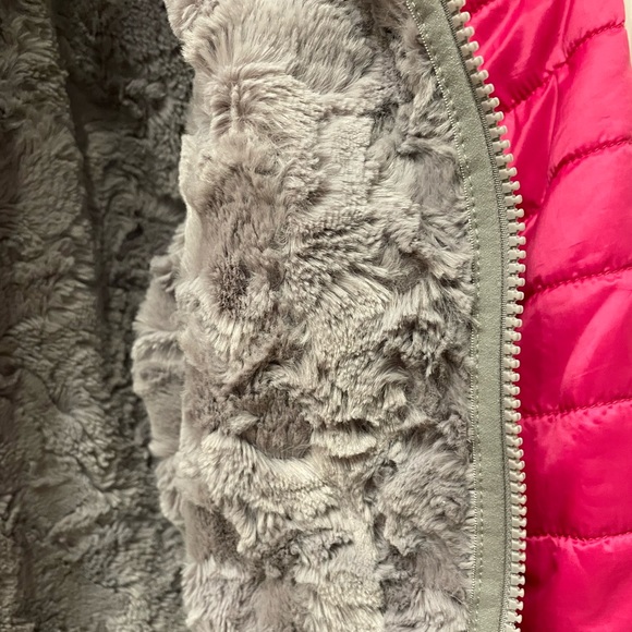 North face hot pink jacket size 14 kids - Picture 6 of 6